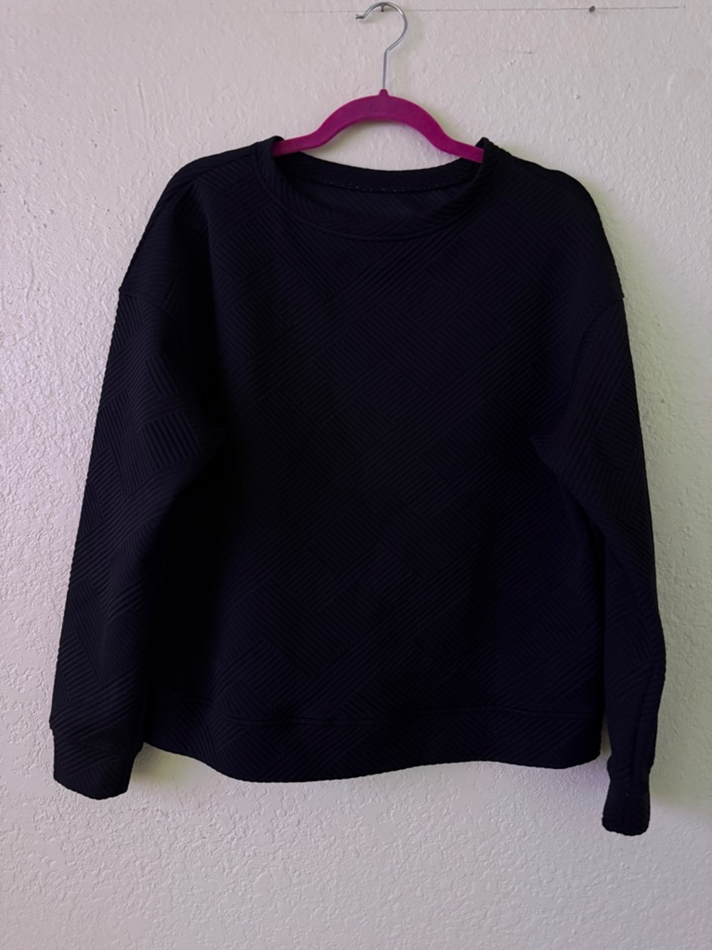 Classic Black Women's Crewneck Sweater